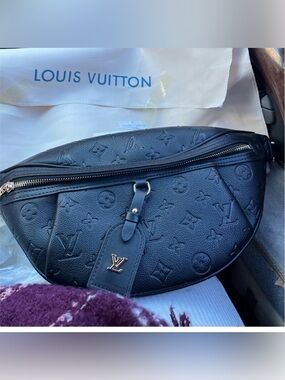Black Monogram Bum/Belt Bag